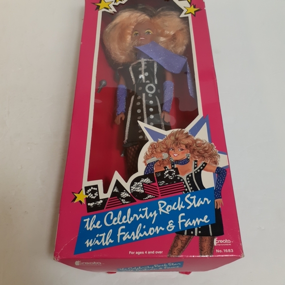 11 1/2" LACE Celebrity Rock Star African American Doll Creata. New - Picture 5 of 9